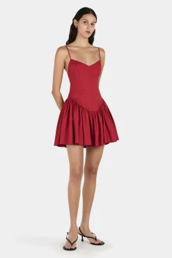 Sonja Mini Dress Samba Red
