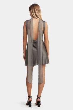 Suki Mini Dress Dusty Olive PRE-ORDER
