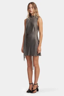 Suki Mini Dress Dusty Olive PRE-ORDER