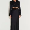 Sweeney Cropped Shirt Black