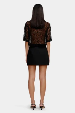 Teller Mini Skirt Black