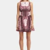 Tessa Mini Dress Barbera Tile