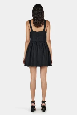 Tiggy Mini Dress Black