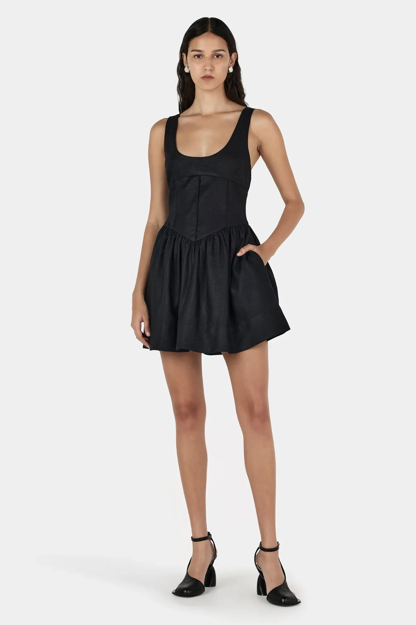 Tiggy Mini Dress Black