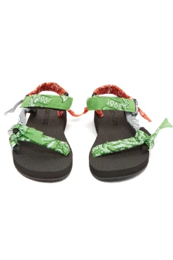 Trekky Sandals Mix Green