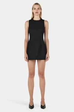 Trellis Tunic Black