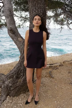 Trellis Tunic Plum