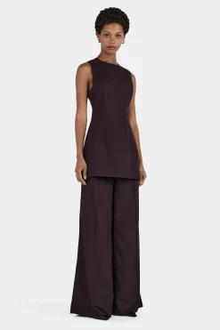 Trellis Tunic Plum