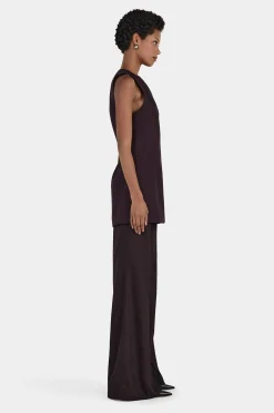 Trellis Tunic Plum