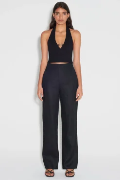 Tully Hi Waist Pant Black