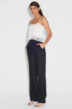 Tully Hi Waist Pant Black