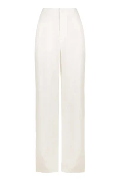 Tully Hi Waist Pant White