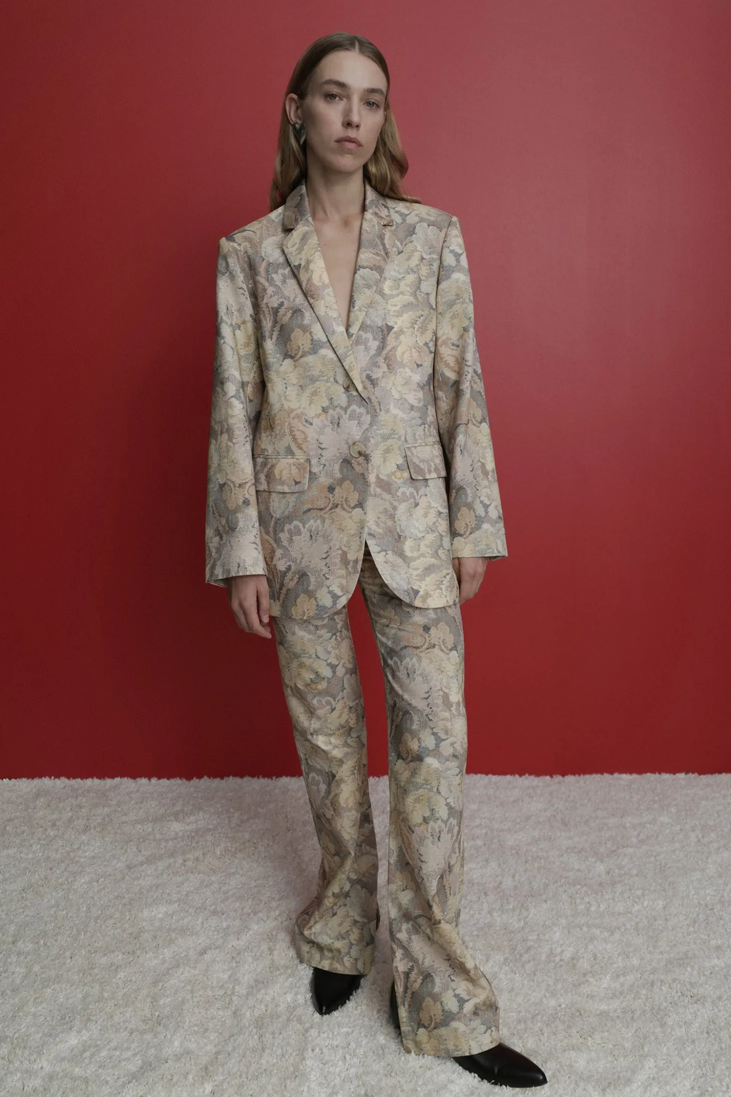 Uma Suit Pant Antique Floral