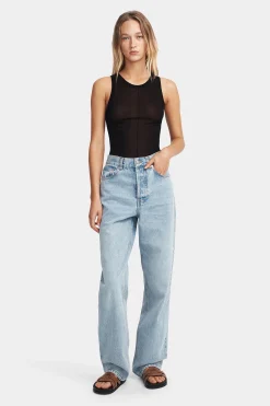Wesley Knit Tank Black