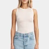 Wesley Knit Tank Ivory
