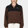 Wyn Fleece Jumper Espresso Night