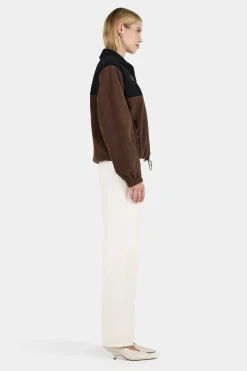 Wyn Fleece Jumper Espresso Night