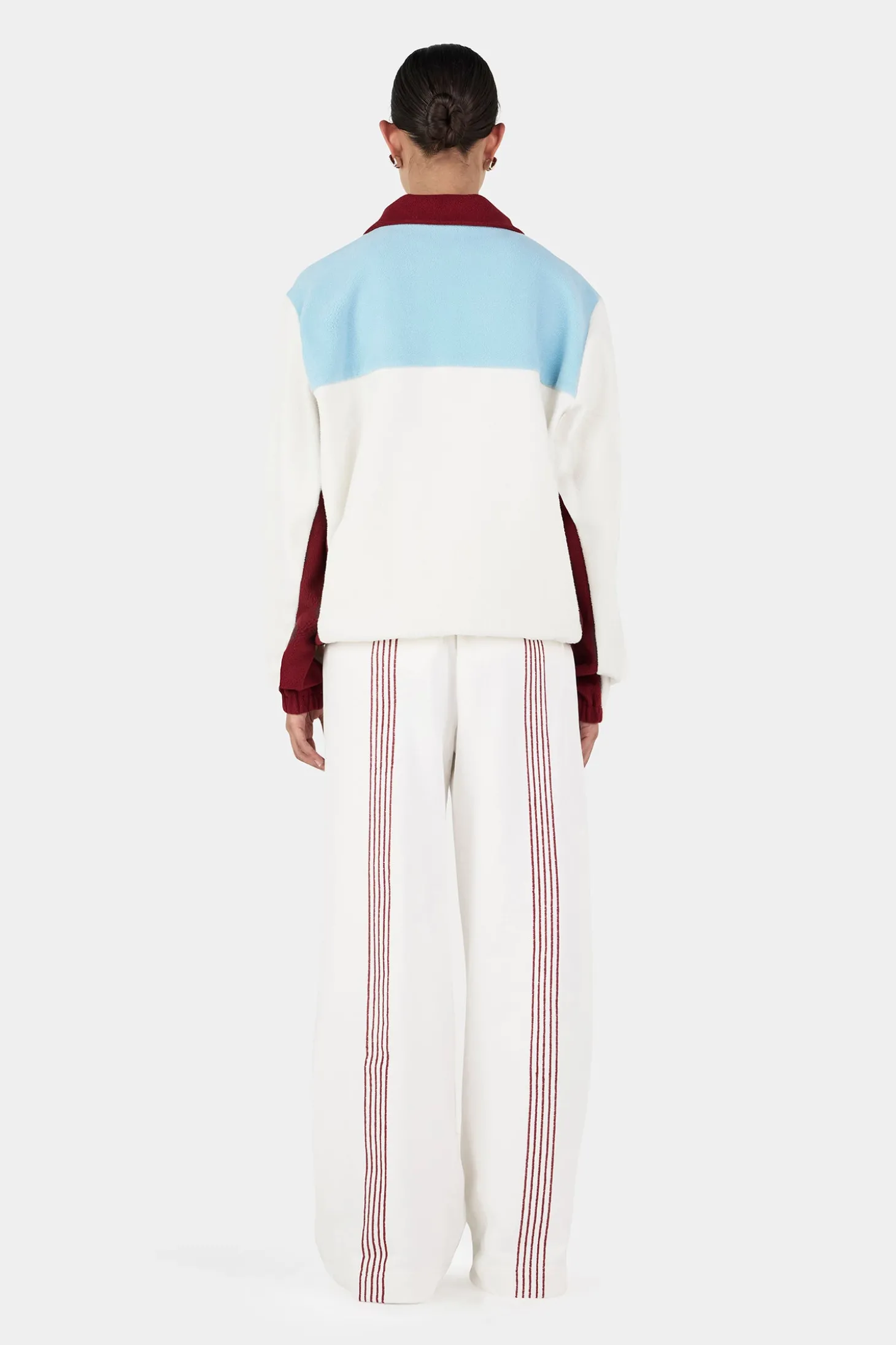 Wyn Fleece Jumper Ivory Reef