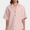 Xander Denim Shirt Blush