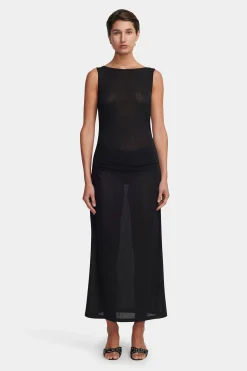 Zali Midi Dress Black