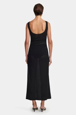 Zali Midi Dress Black