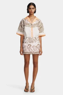 Zeppelin Mini Skirt Bandana Fiesta