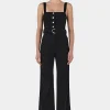 Ziggy Corduroy Jumpsuit Black