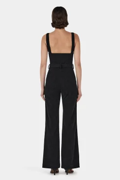 Ziggy Corduroy Jumpsuit Black
