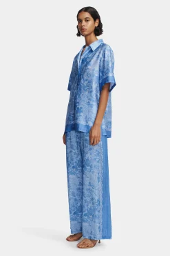 Zinnia Shirt Blue Crush