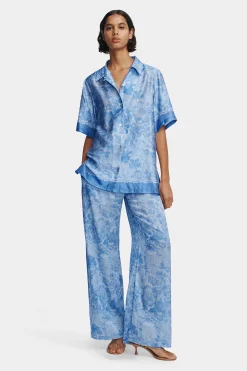 Zinnia Shirt Blue Crush