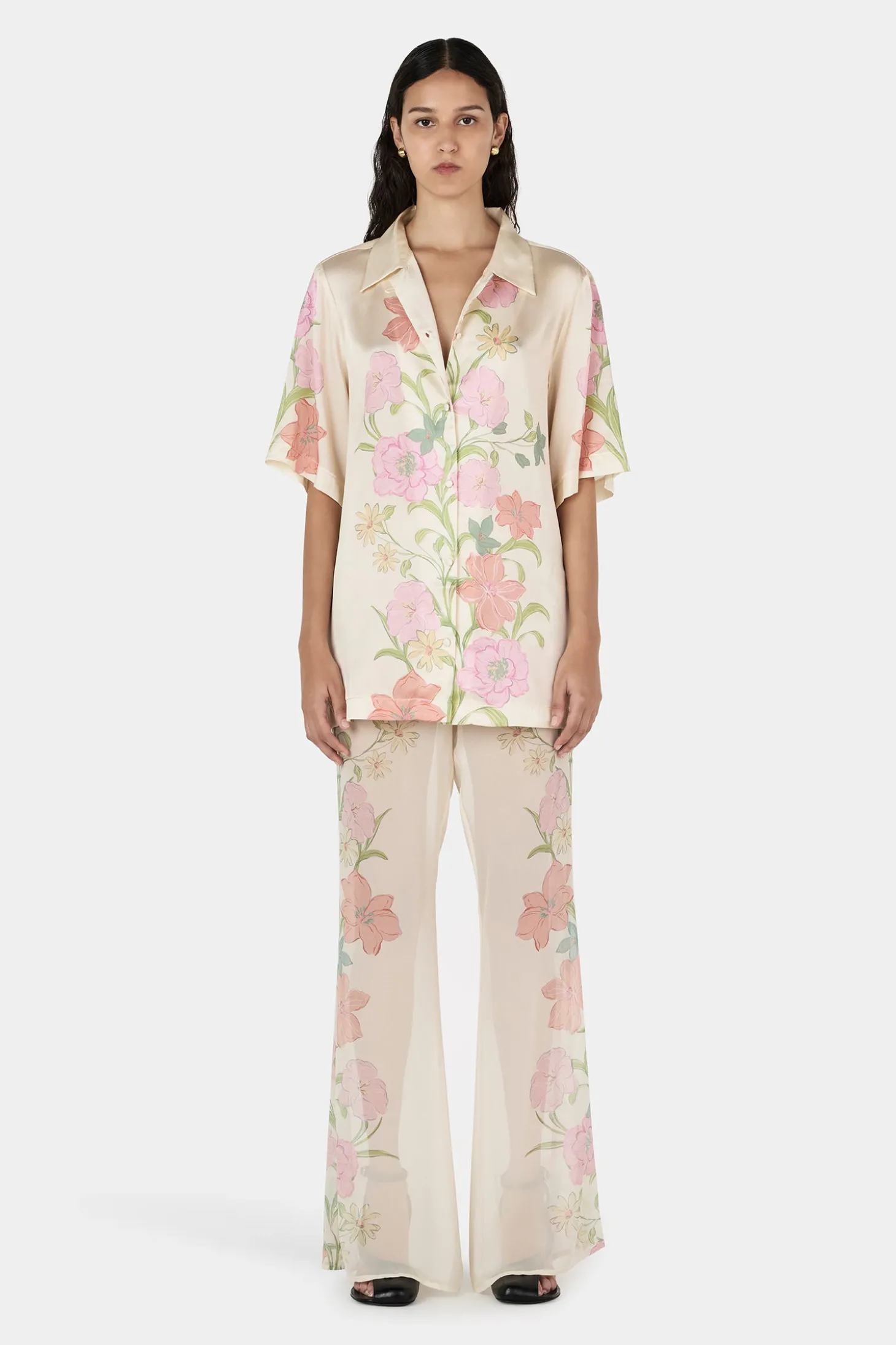 Zinnia Shirt Flower Market